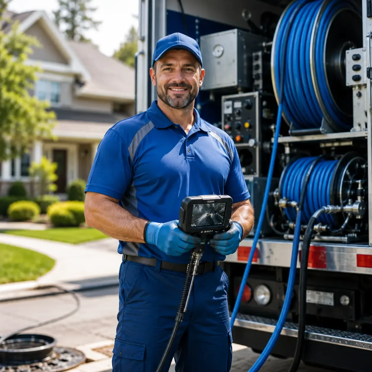 Local outdoor drain cleaning specialists in Lillie, LA